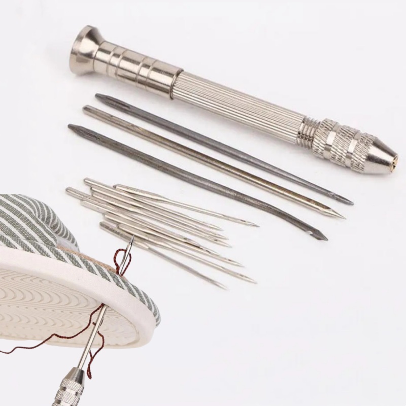 Leatherwork Needles - Leather Sewing Awl Repair Kit -