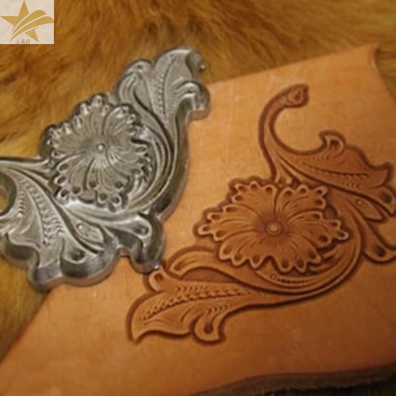 Leatherwork Flowers - Leather Engraving Emboss Stamp Mold, Floral
