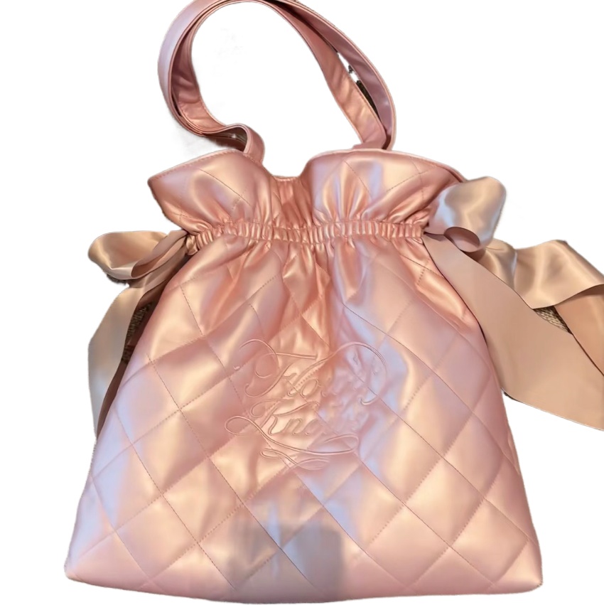 Leatherwork Flowers - Flowerknows Travel Tote Bag Pink Crossbody