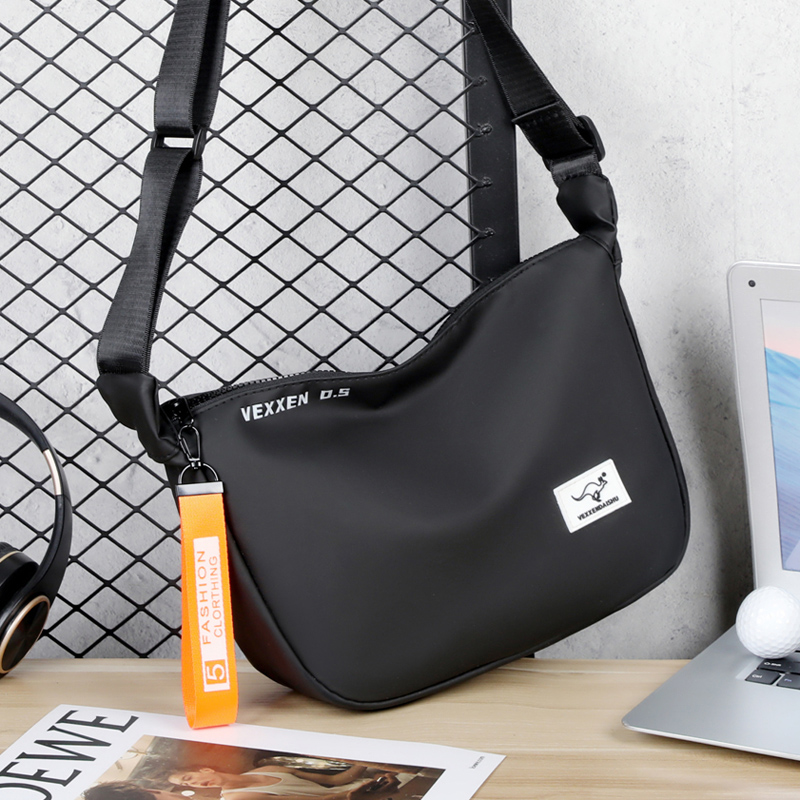 Leatherwork Letters - Luxury Brand Fashion Men Messenger Bags