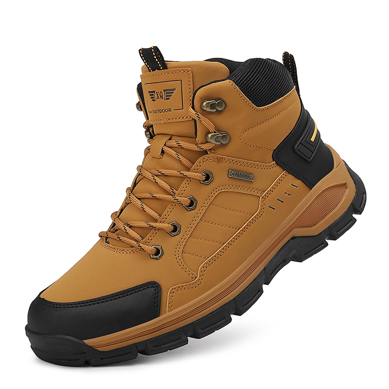 Leather Work Fabric - New Autumn Men's Boots Fashion Outdoor