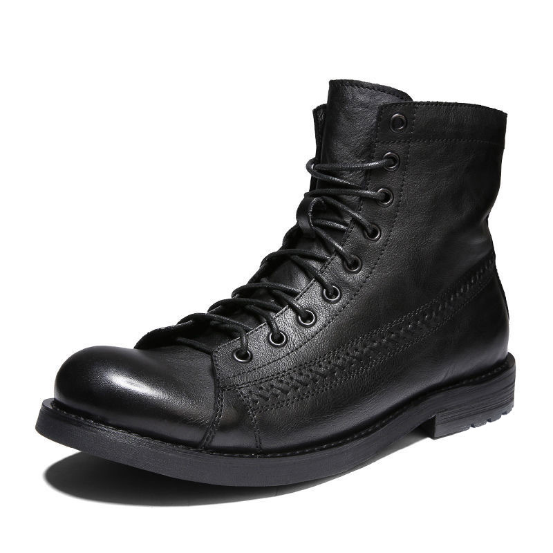 Leather Work Fabric - 2026 Mens Ankle Boots Classic Handmade