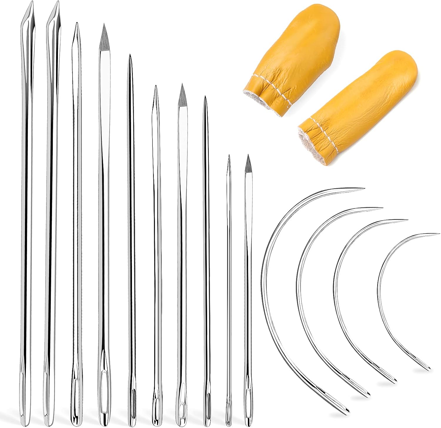 Leatherwork Needles - IMAZY Heavy Duty Leather Hand Sewing