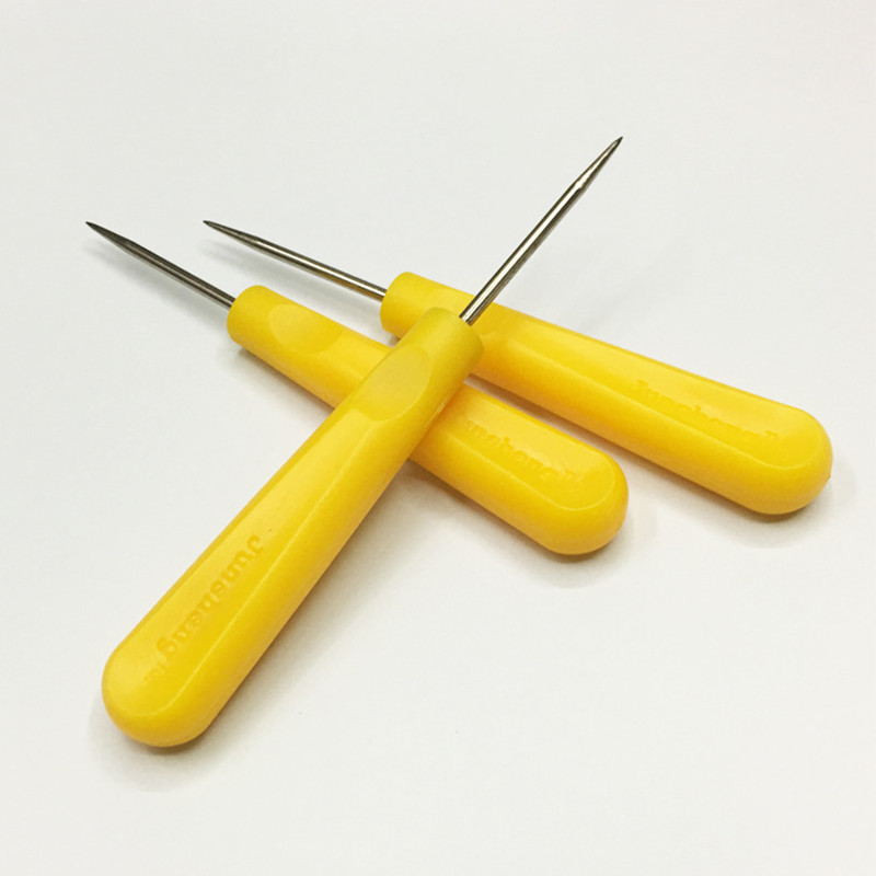 Leatherwork Needles - Leather Plastic Handle Awl Tools for