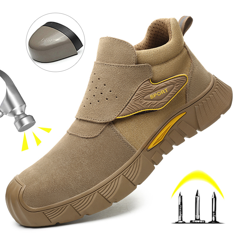 Leather Work Hat - Fashion Best Quality Protective Work Safety