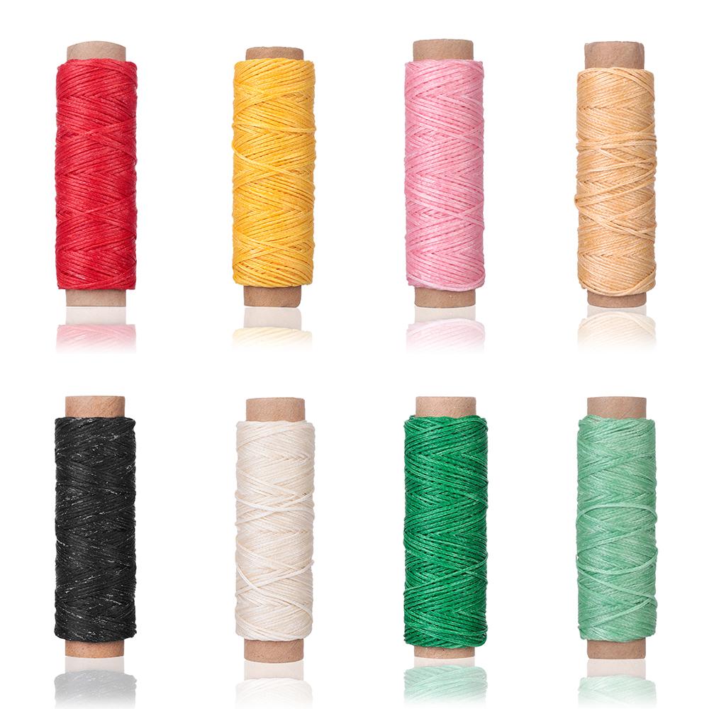 Leatherworking Equipment - 30m/roll Waxed Thread Cotton Cord String