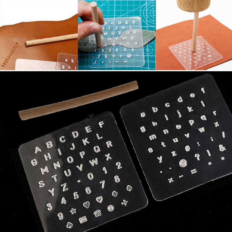 Leatherwork Embossing - 3 Piece Set Craft Leather Stamping
