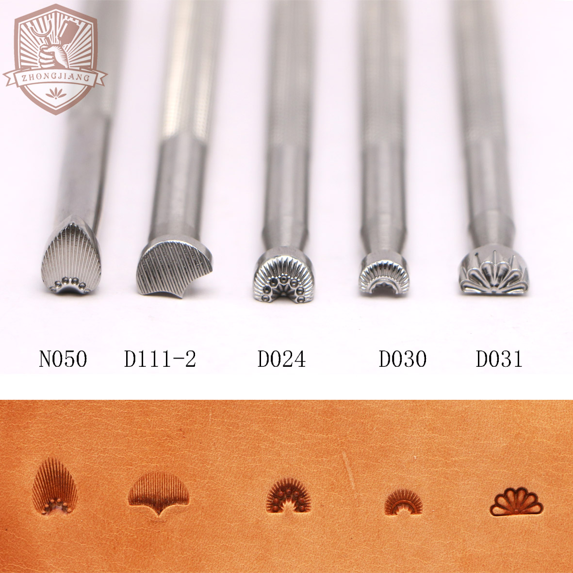 Leatherwork Embossing - Leather Stamping Leather KingTool Border D024