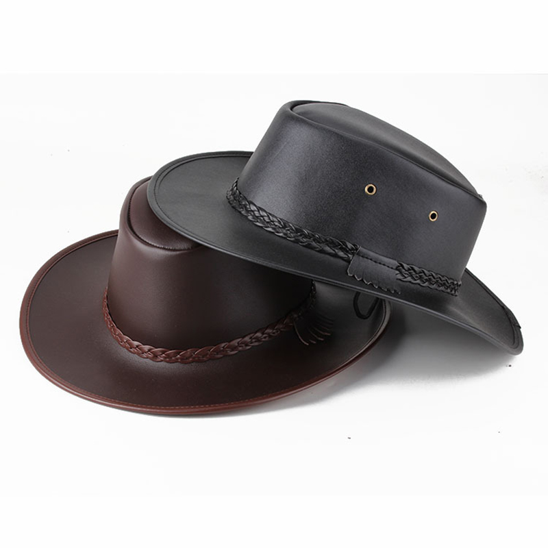 Leather Work Hat - Karl Heisenberg Cosplay Costumes Game Biohazard