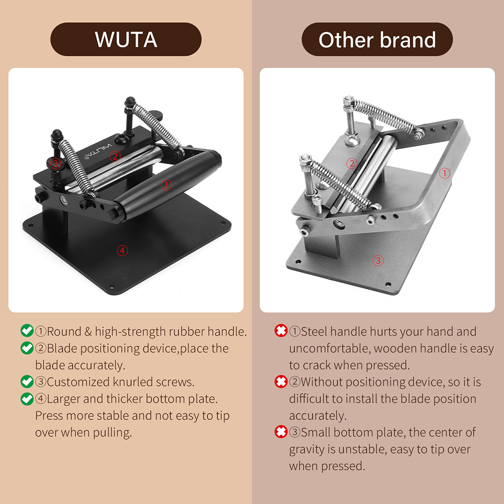 WUTA Manual Leather Skiving Ma - Skiver Leather Thin ulasan dan harga