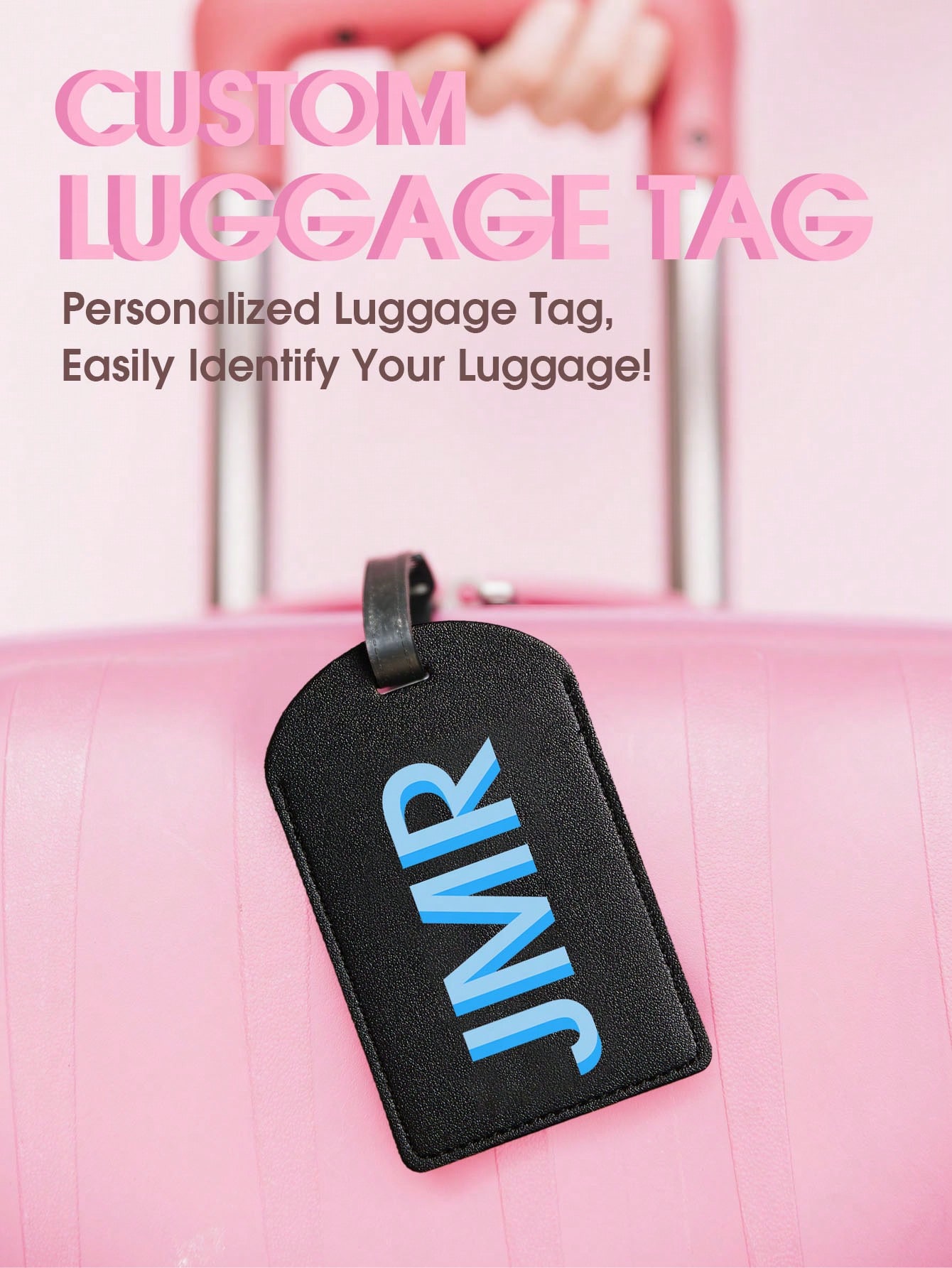 Personalized Initial Luggage T - Leatherwork Letters ulasan dan harga