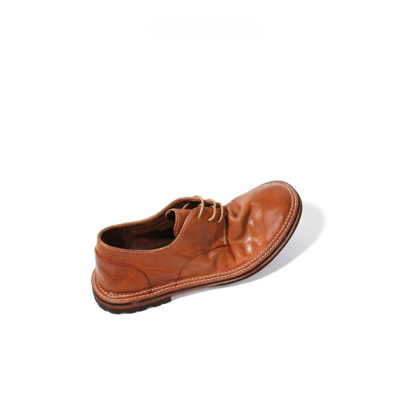 Handmade Genuine Leather Busin - Leather Work Dress ulasan dan harga