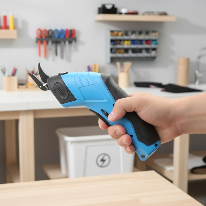 3.6V Electric Scissors Fabric  - Leatherworking Equipment ulasan dan harga