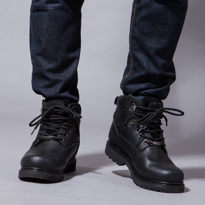 pf Men's Fashion Genuine Leath - Leather Work Fabric ulasan dan harga