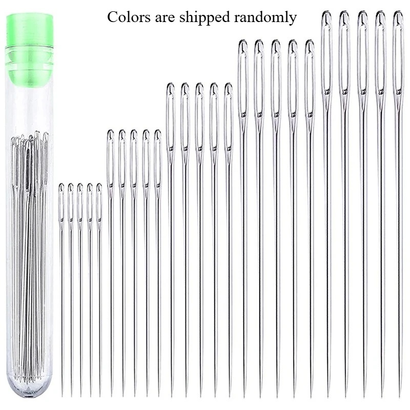 25 Pcs Large Eye Stitching Nee - Leatherwork Needles ulasan dan harga