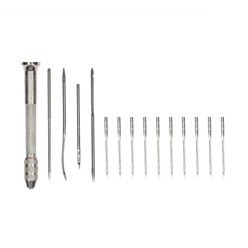 Leather Sewing Awl Repair Kit  - Leatherwork Needles ulasan dan harga