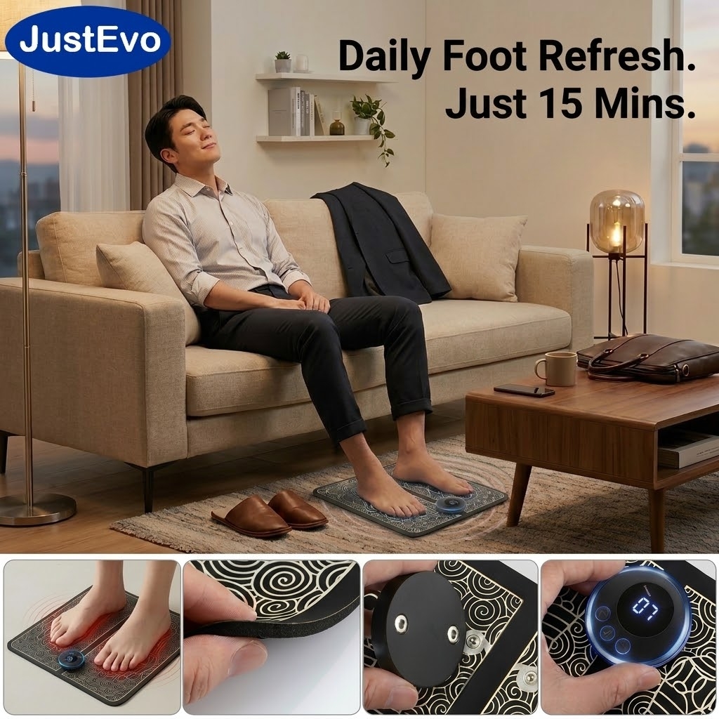 JustEvo Portable Foot Massage  - Leatherworking Equipment ulasan dan harga