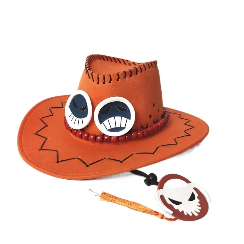 Halloween Ace Cap Cosplay Japa - Leather Work Hat ulasan dan harga