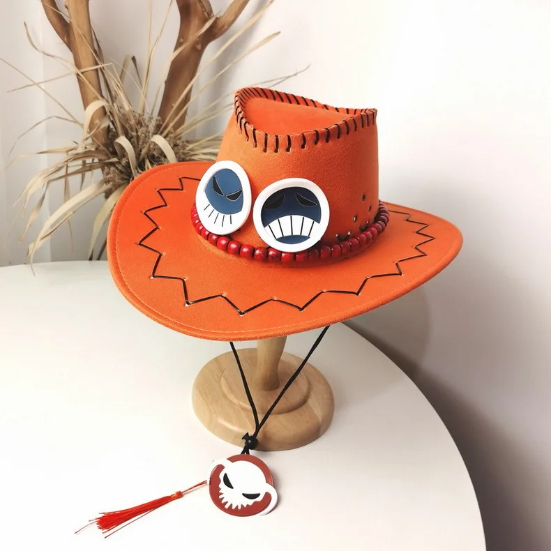 Halloween Ace Cap Cosplay Japa - Leather Work Hat ulasan dan harga