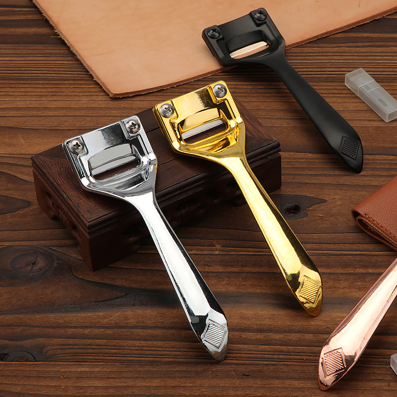 Leather Knife DIY Leather Supe - Skiver Leather Thin ulasan dan harga
