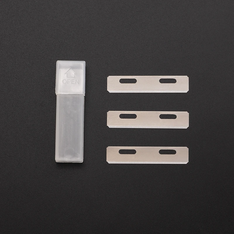 1Set Metal Leather Safety Beve - Skiver Leather Thin ulasan dan harga