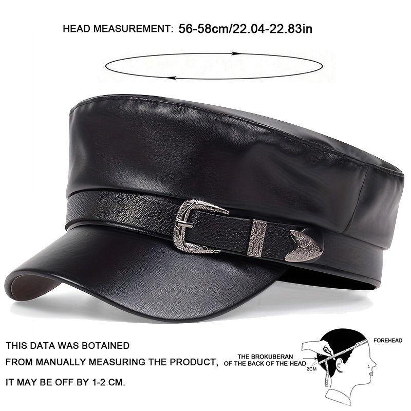 Fashion Women Large Belt Buckl - Leather Work Hat ulasan dan harga