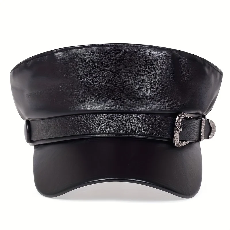 Fashion Women Large Belt Buckl - Leather Work Hat ulasan dan harga