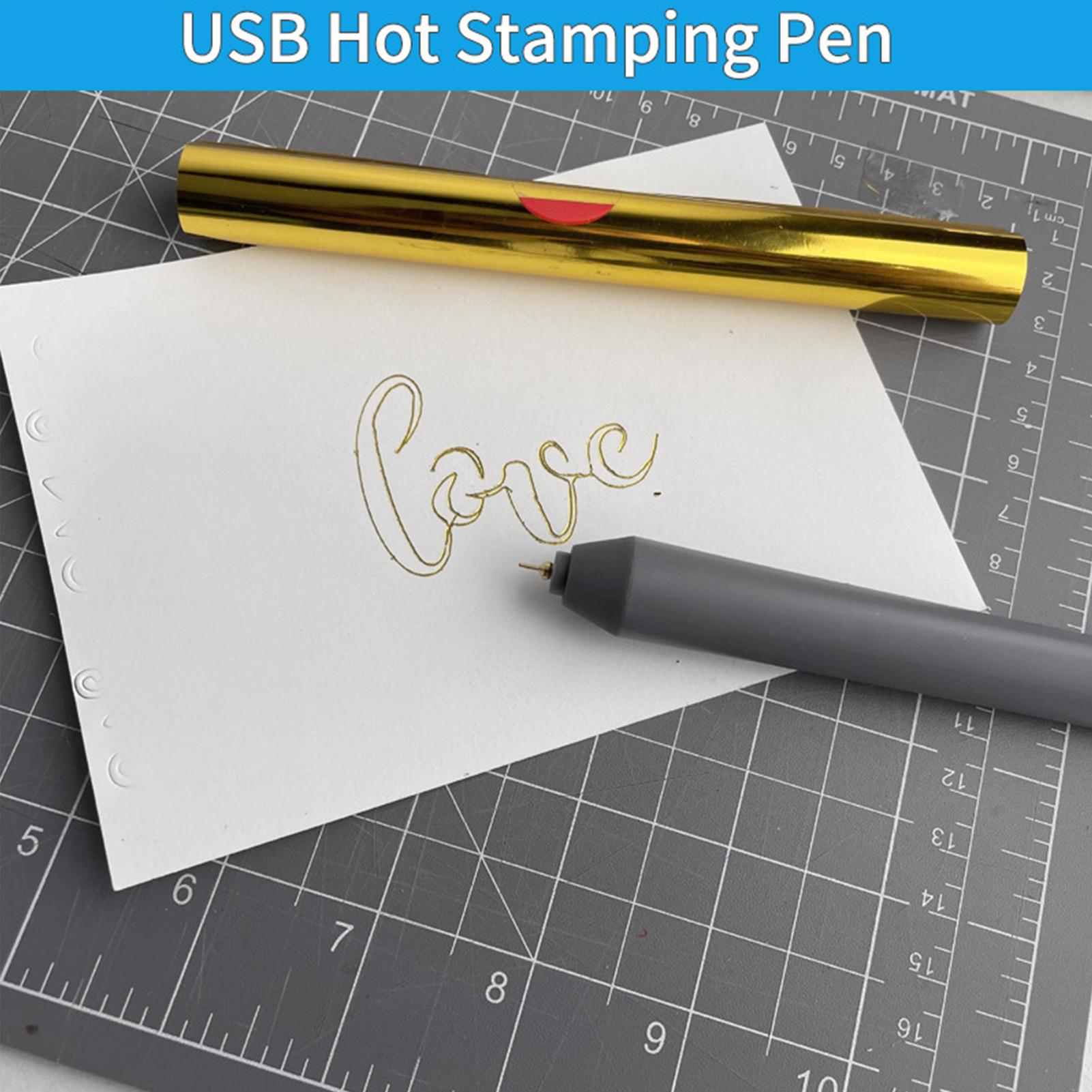 Hot Foil Pen Stamping Tool wit - Leatherwork Embossing ulasan dan harga