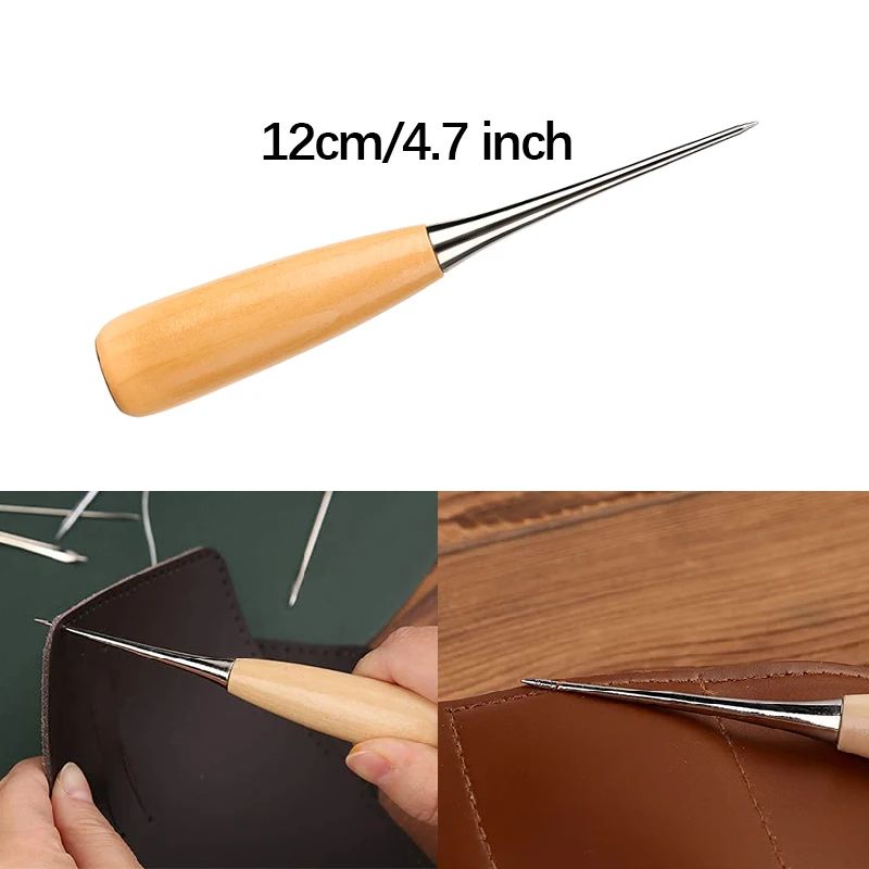 14PCS Leather Craft Sewing Kit - Leatherwork Needles ulasan dan harga
