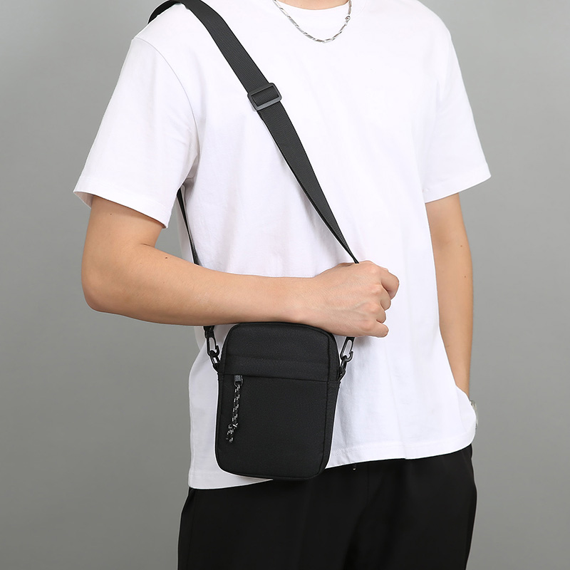 Simple Casual Mini Crossbody B - Leatherwork Letters ulasan dan harga