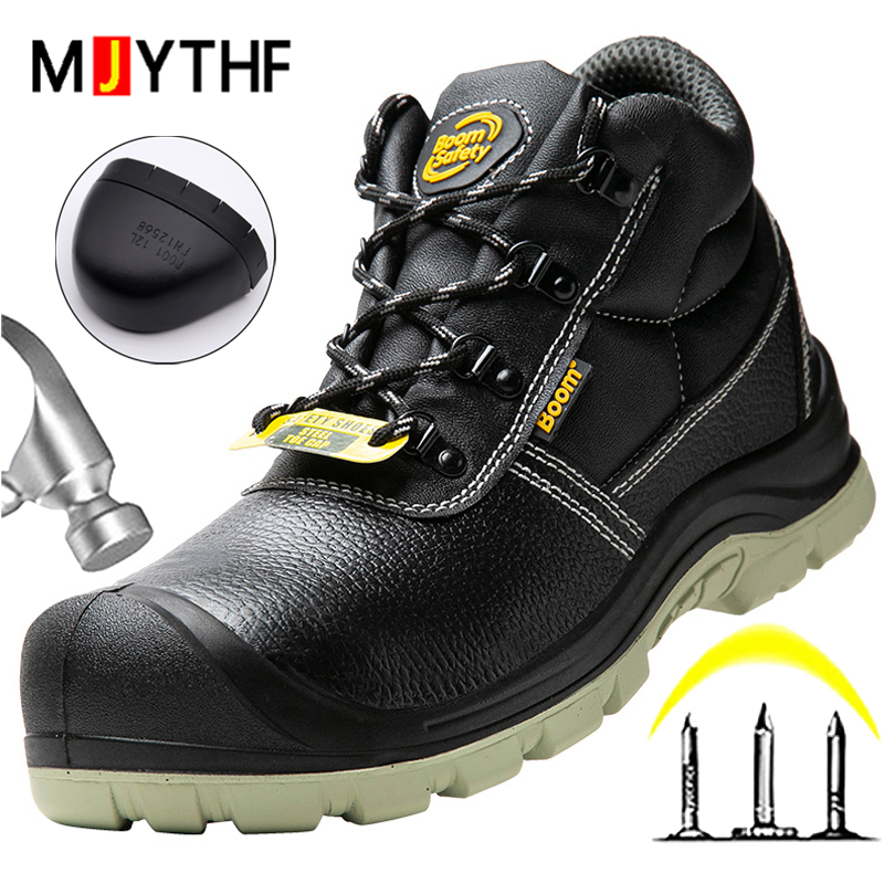 Indestructible Shoes Work Boot - Leather Work Fabric ulasan dan harga