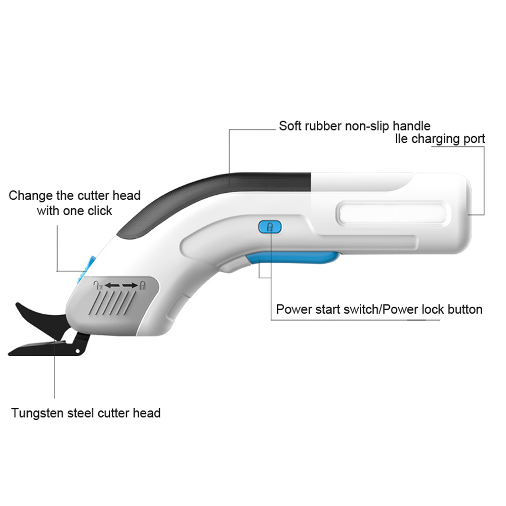 Electric Cloth Cutter High Spe - Leatherworking Equipment ulasan dan harga