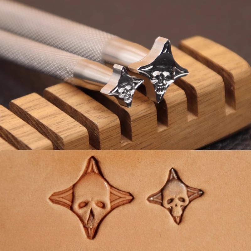 304 Stainless Steel Skull Head - Leatherwork Embossing ulasan dan harga