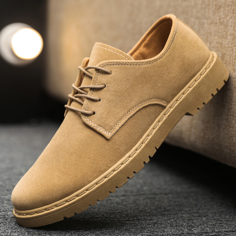 Luxury Brand Mens Casual Shoes - Leather Work Dress ulasan dan harga
