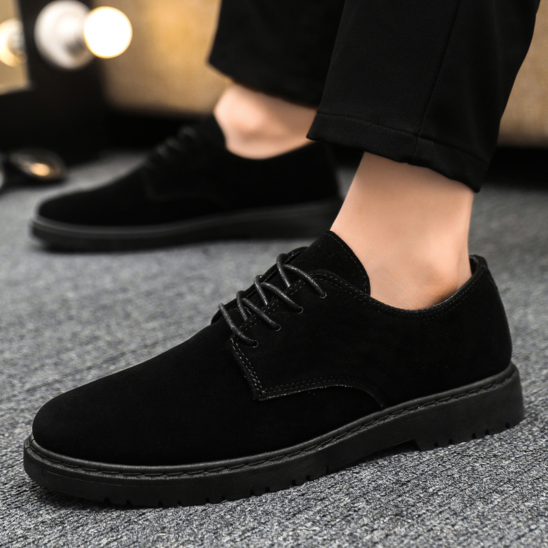 Luxury Brand Mens Casual Shoes - Leather Work Dress ulasan dan harga