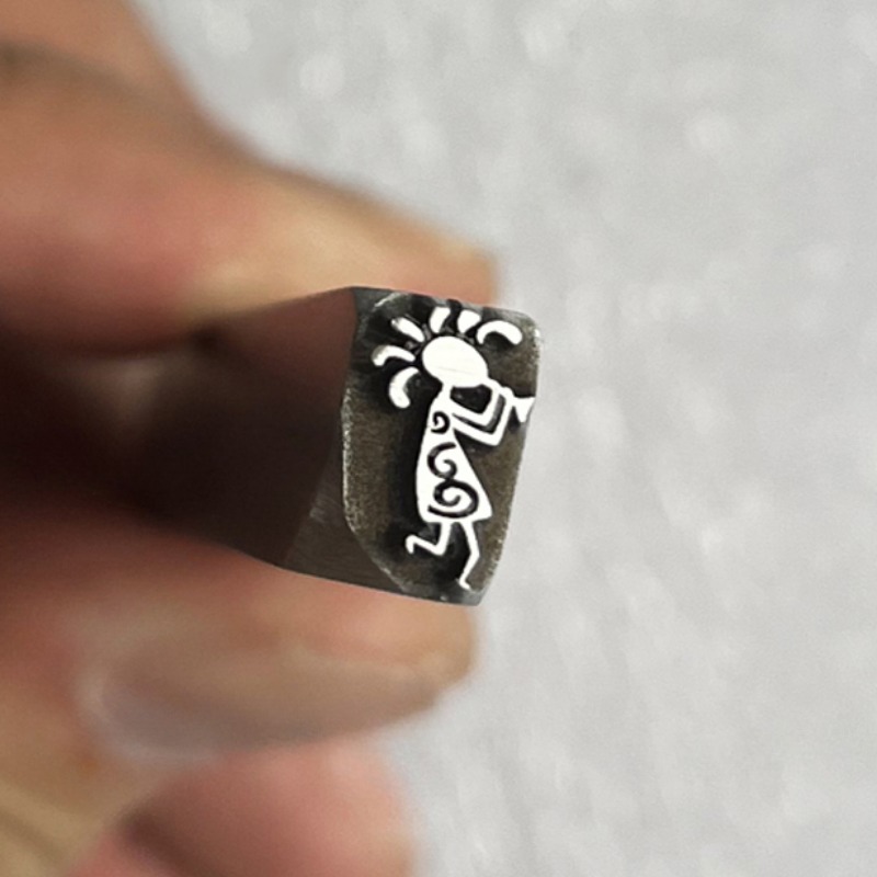 Indian Logo Design Metal Stamp - Leatherwork Embossing ulasan dan harga