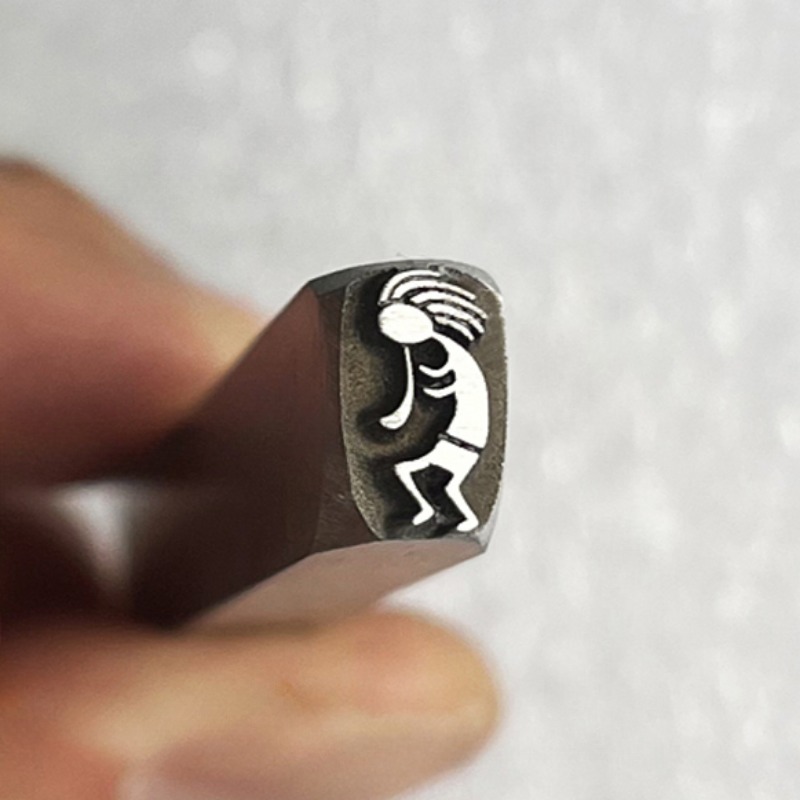 Indian Logo Design Metal Stamp - Leatherwork Embossing ulasan dan harga