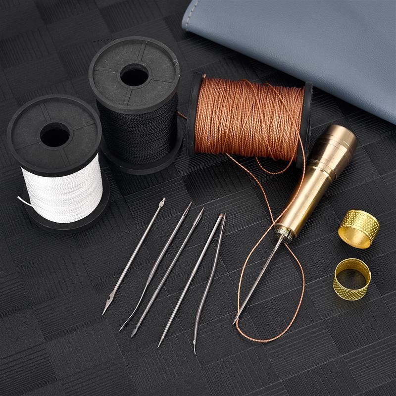Leather Sewing Kit Awl Needle  - Leatherwork Needles ulasan dan harga