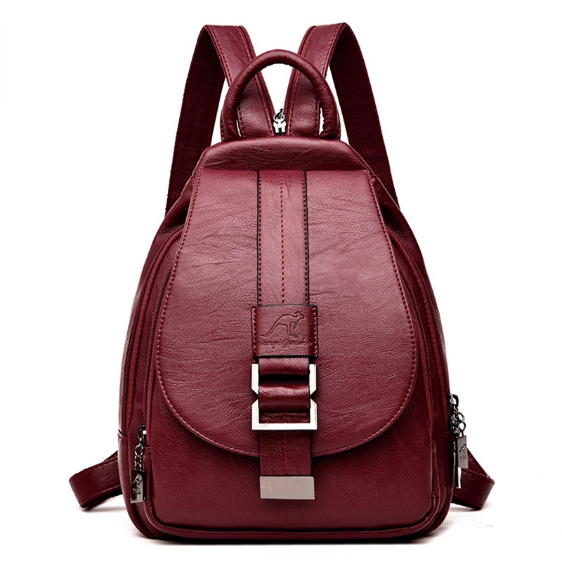 Designer Backpacks Women Leath - Leatherwork Letters ulasan dan harga