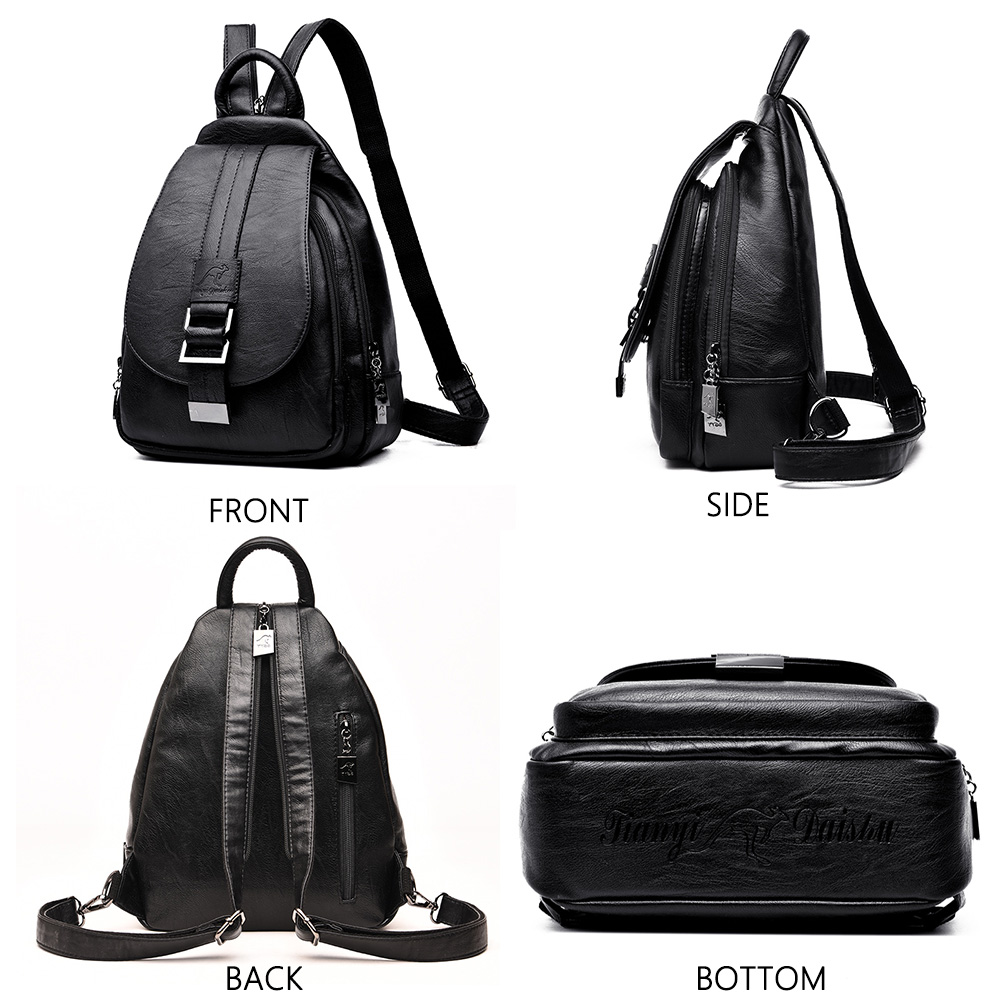 Designer Backpacks Women Leath - Leatherwork Letters ulasan dan harga