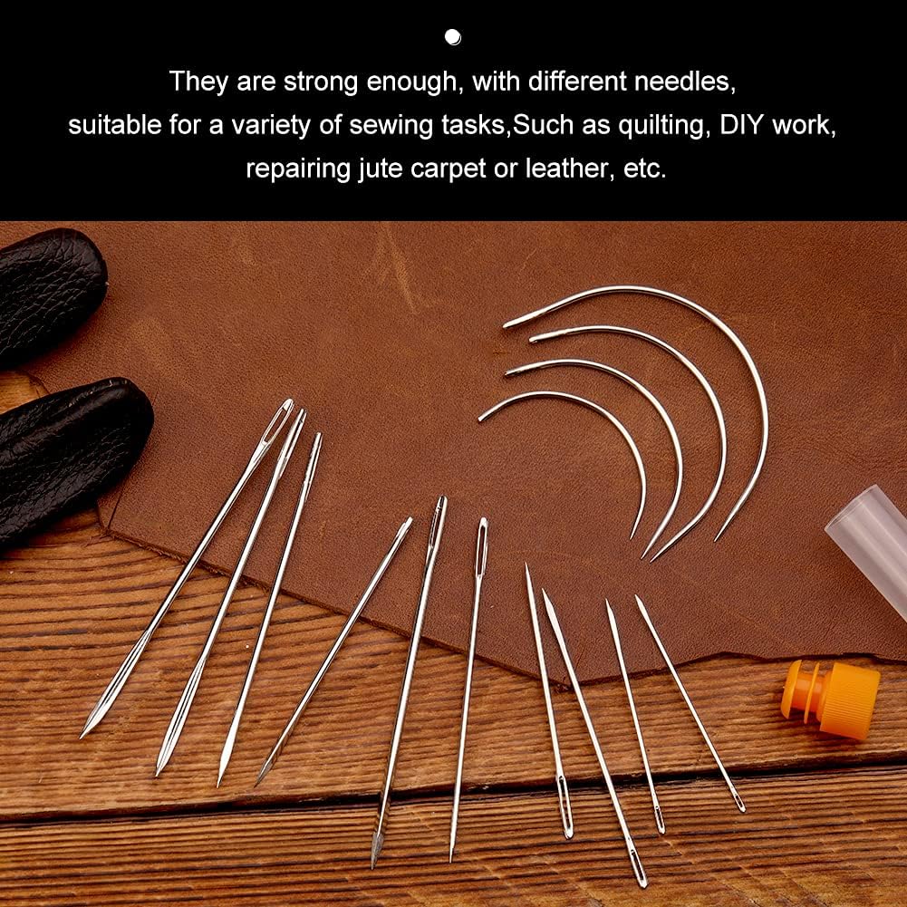 IMAZY Heavy Duty Leather Hand  - Leatherwork Needles ulasan dan harga