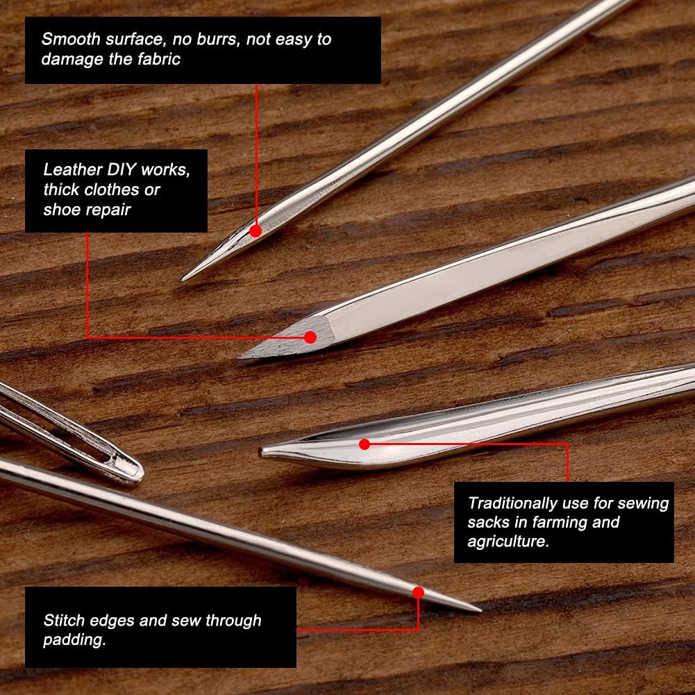 IMAZY Heavy Duty Leather Hand  - Leatherwork Needles ulasan dan harga