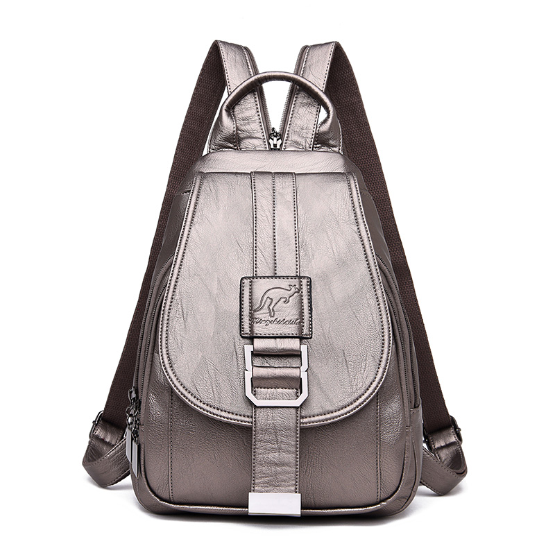 HOT 6 Color Women Backpacks Wo - Leatherwork Letters ulasan dan harga