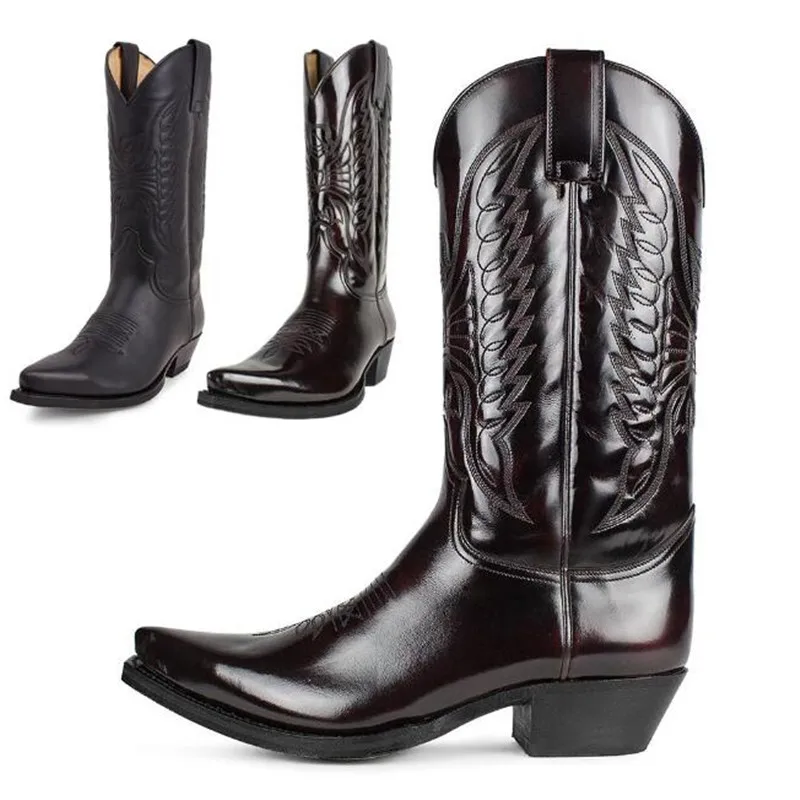 Cowboy Men Women Country Vinta - Leather Work Fabric ulasan dan harga