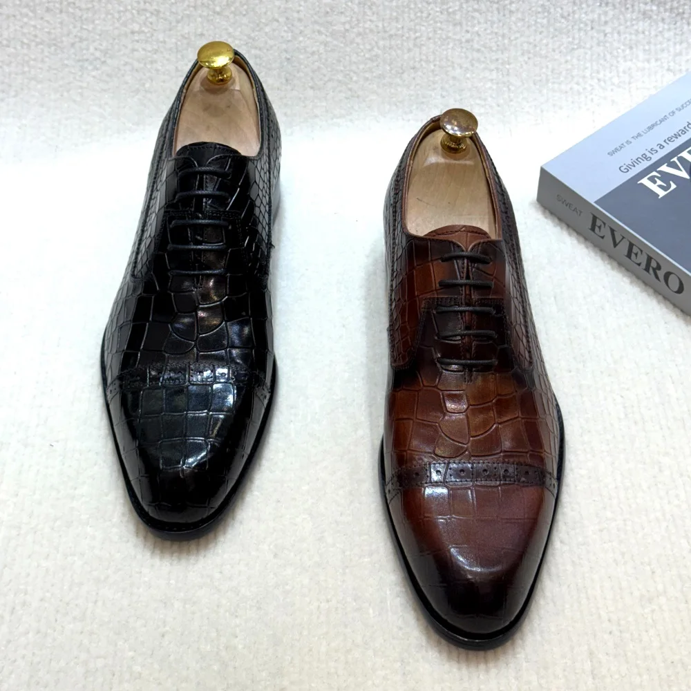 Luxury Handmade Men's Genuine  - Leather Work Hat ulasan dan harga