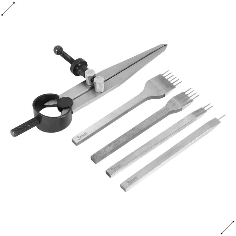 Leather Chisel Set, Prong Diam - Wing Divider Stitch ulasan dan harga