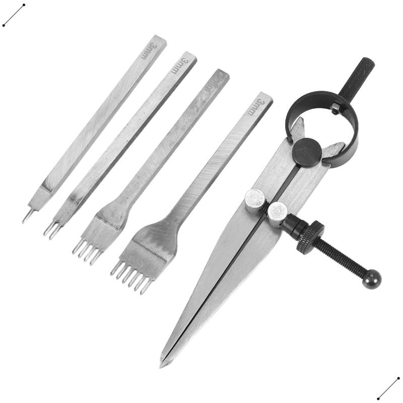 Leather Chisel Set, Prong Diam - Wing Divider Stitch ulasan dan harga