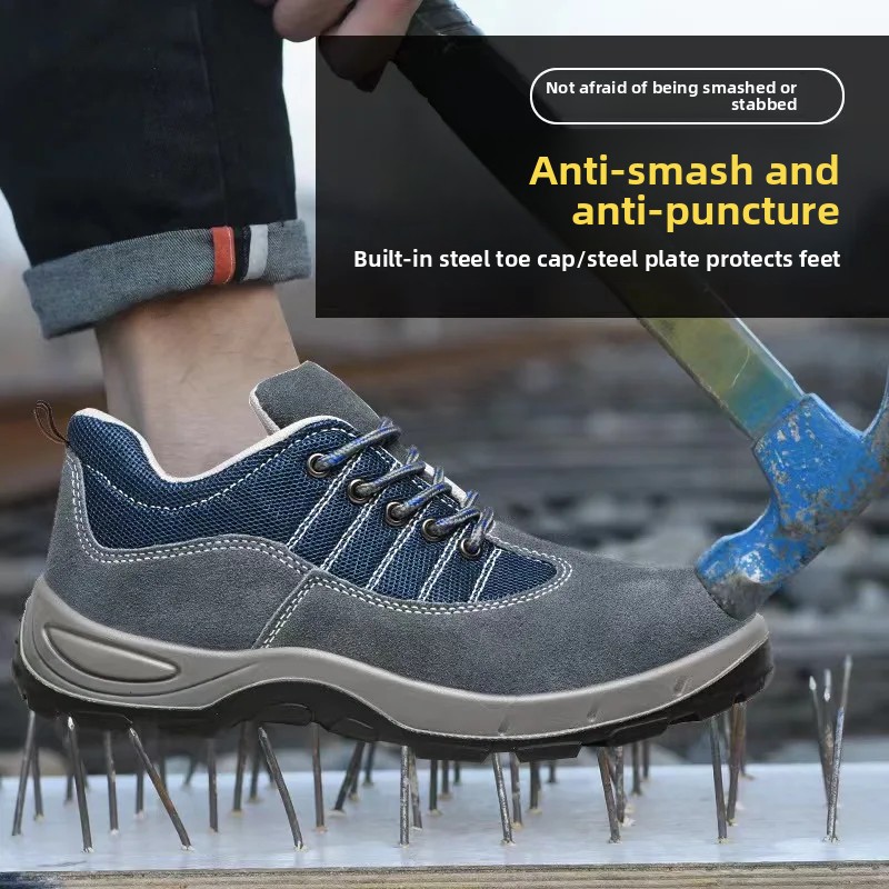 Mesh Breathable Work Safety Sh - Leatherwork Flowers ulasan dan harga