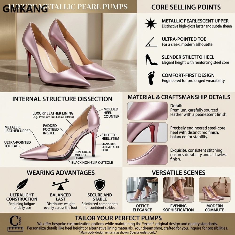 Women Pointed Toe Thin High He - Leather Work Dress ulasan dan harga