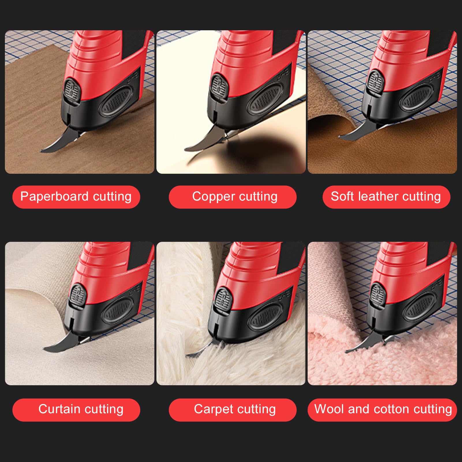 Cordless Electric Scissors Cut - Leatherworking Equipment ulasan dan harga